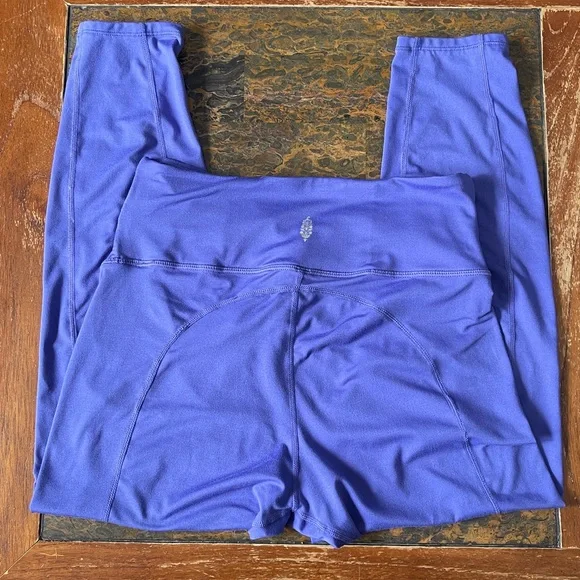 Free People Movement High Rise Leggings - Large Lavender Purple - Picture 5 of 9